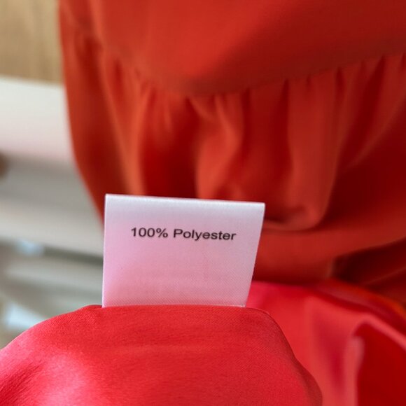 Burnt Orange Park & Fifth Tiered Midi Dress - Picture 6 of 7